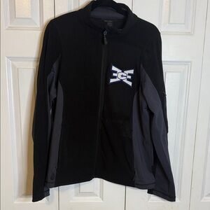 Men's Black and Gray Jacket